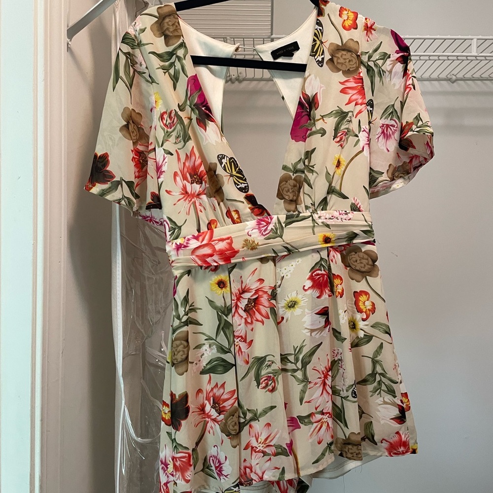 Floral Romper